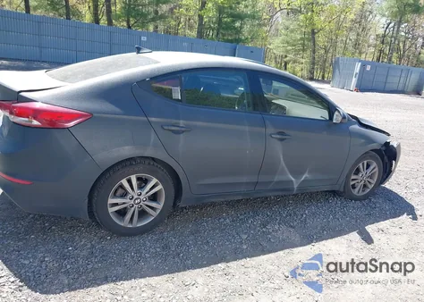 2018 Hyundai Elantra Sel from USA, damaged, VIN 5NPD84LF6JH310627